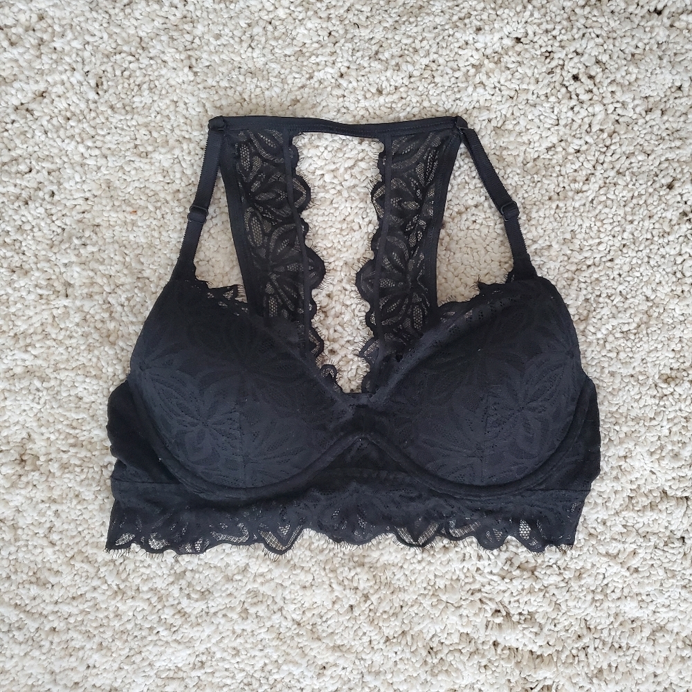 Victoria's secret lace black bralette